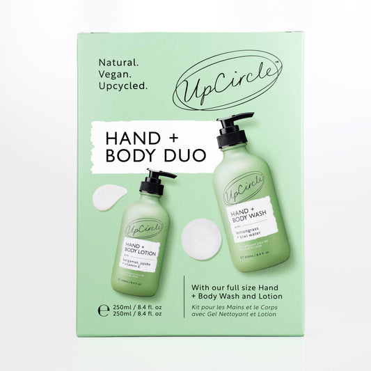 Hand & Body Duo Gift Set med Lemongrass & Bergamot