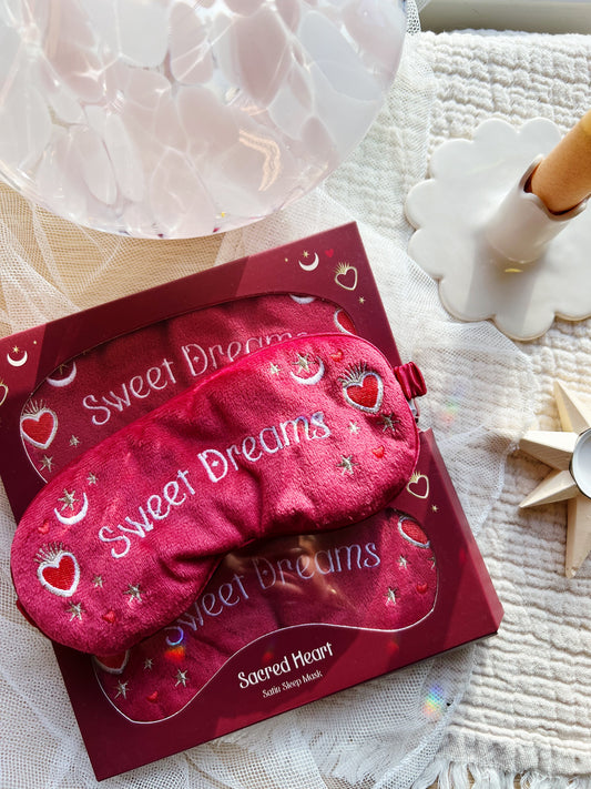 Sweet Dreams Sovemaske – Rød