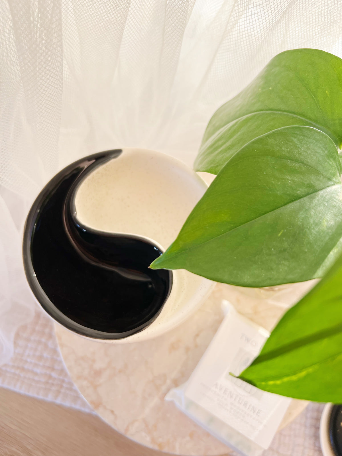 Yin Yang dobbel Olje og Wax Melt Brenner