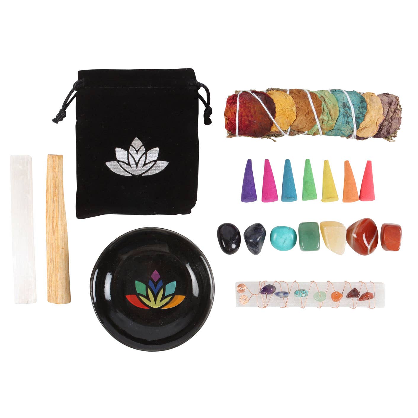 Sacred Chakra Deluxe Healing & Wellness Kit