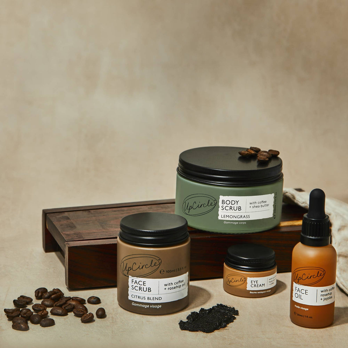 Coffee Body Scrub med Lemongrass & Shea Butter
