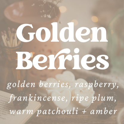 Golden Berries Heart Wax Melts