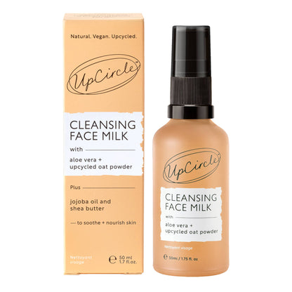 Cleansing Face Milk med Aloe Vera & Oat Powder – Reisestørrelse (50ml)