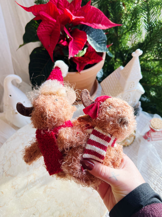 Highland kuer Ornamenter