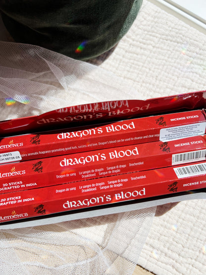 Elements Dragon's Blood røkelsespinner