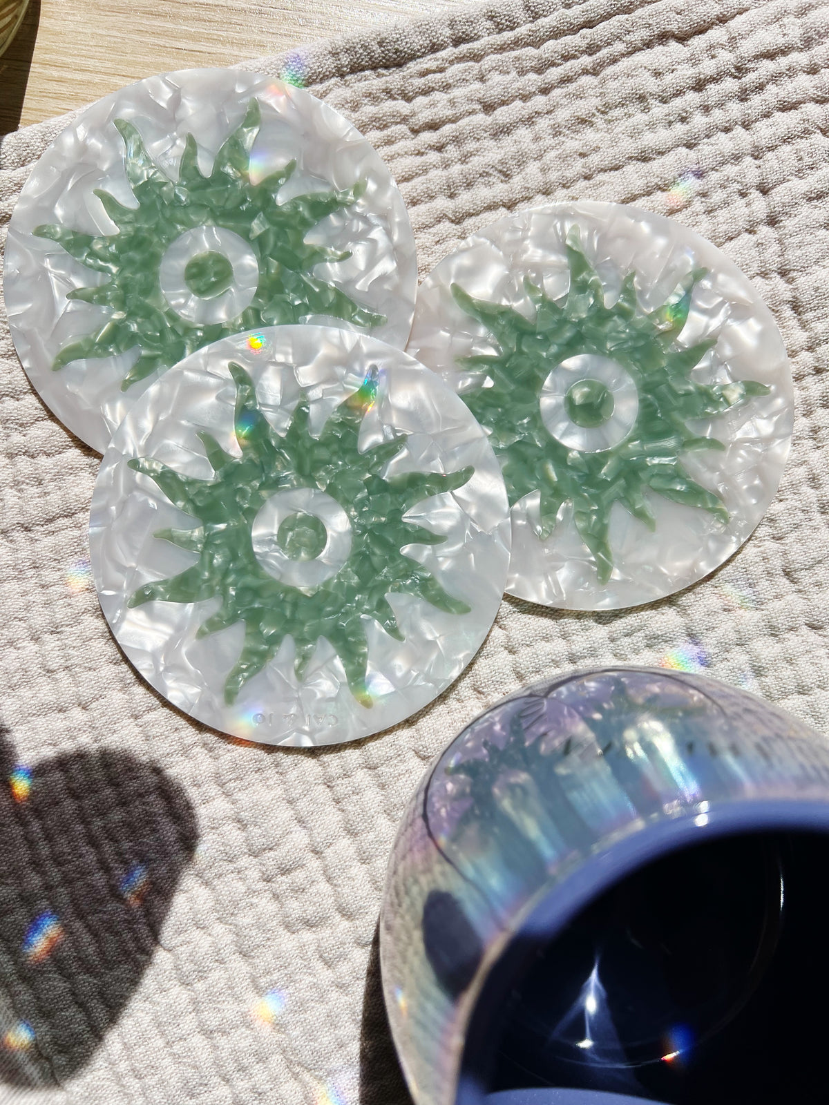 Daystar Acetate Coaster 2stk