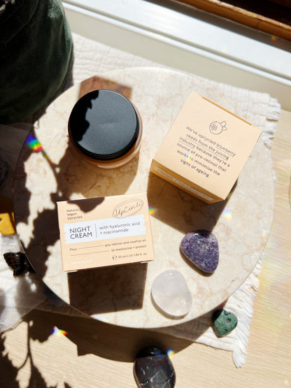 Night Cream med Hyaluronic Acid & Niacinamide