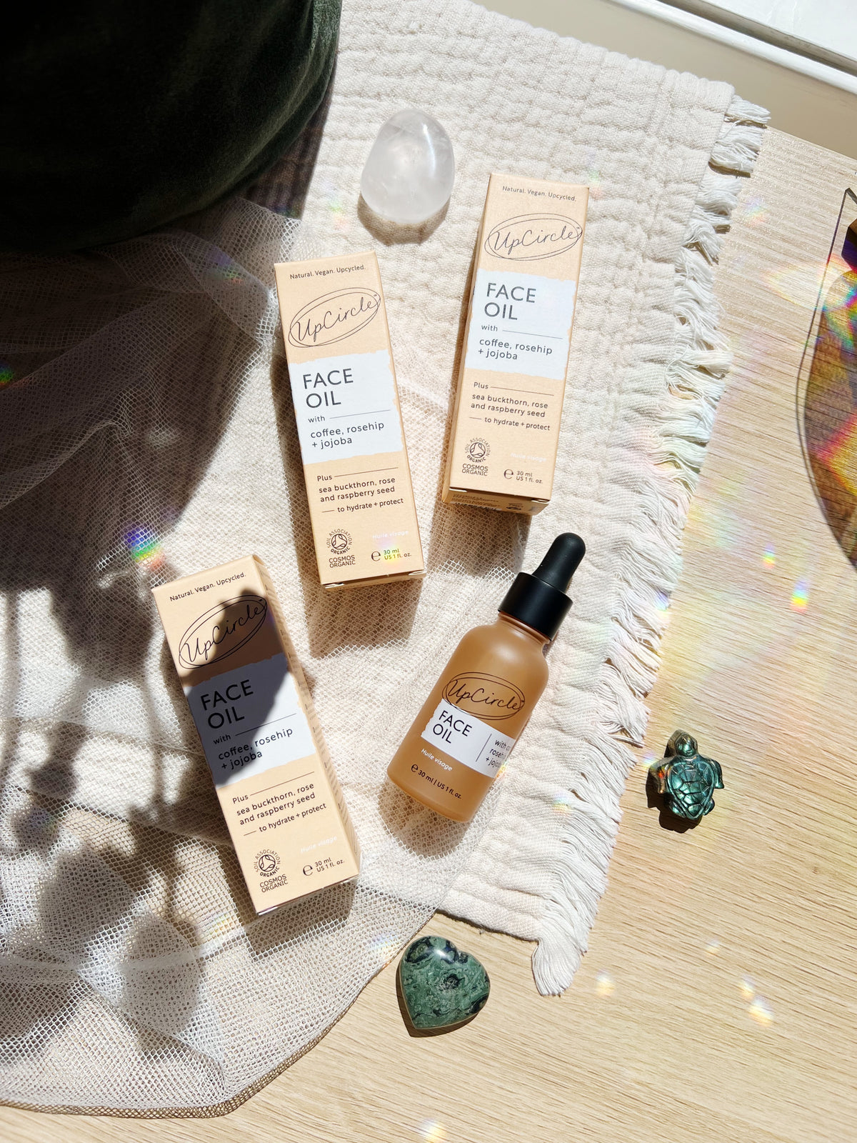 Face Oil med coffee, rosehip + jojoba