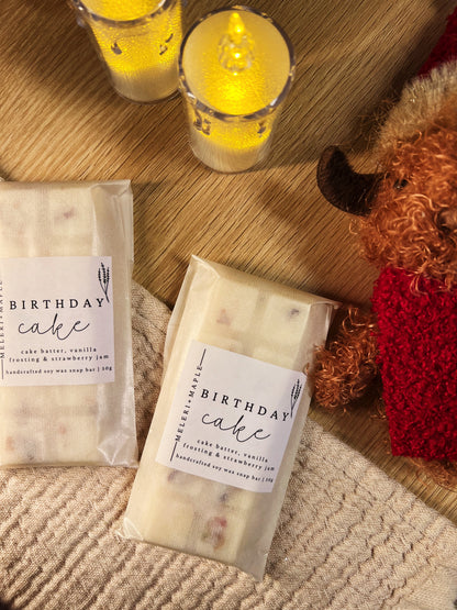 Birthday Cake Snap Bar Wax Melt
