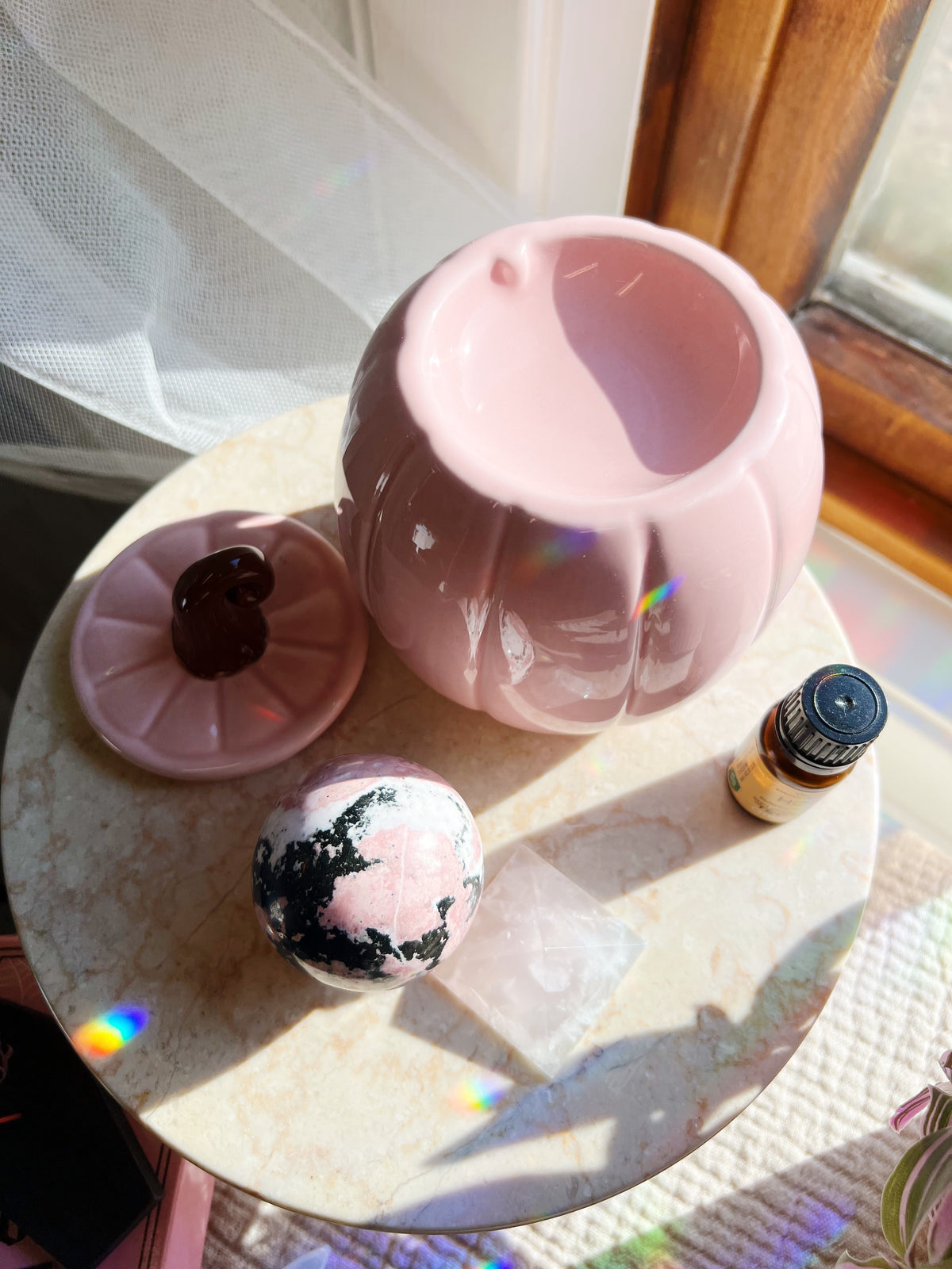 Rosa Gresskar Wax Melt Brenner