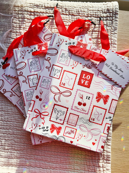 Medium Gavepose – Kjærlighet (23 cm)