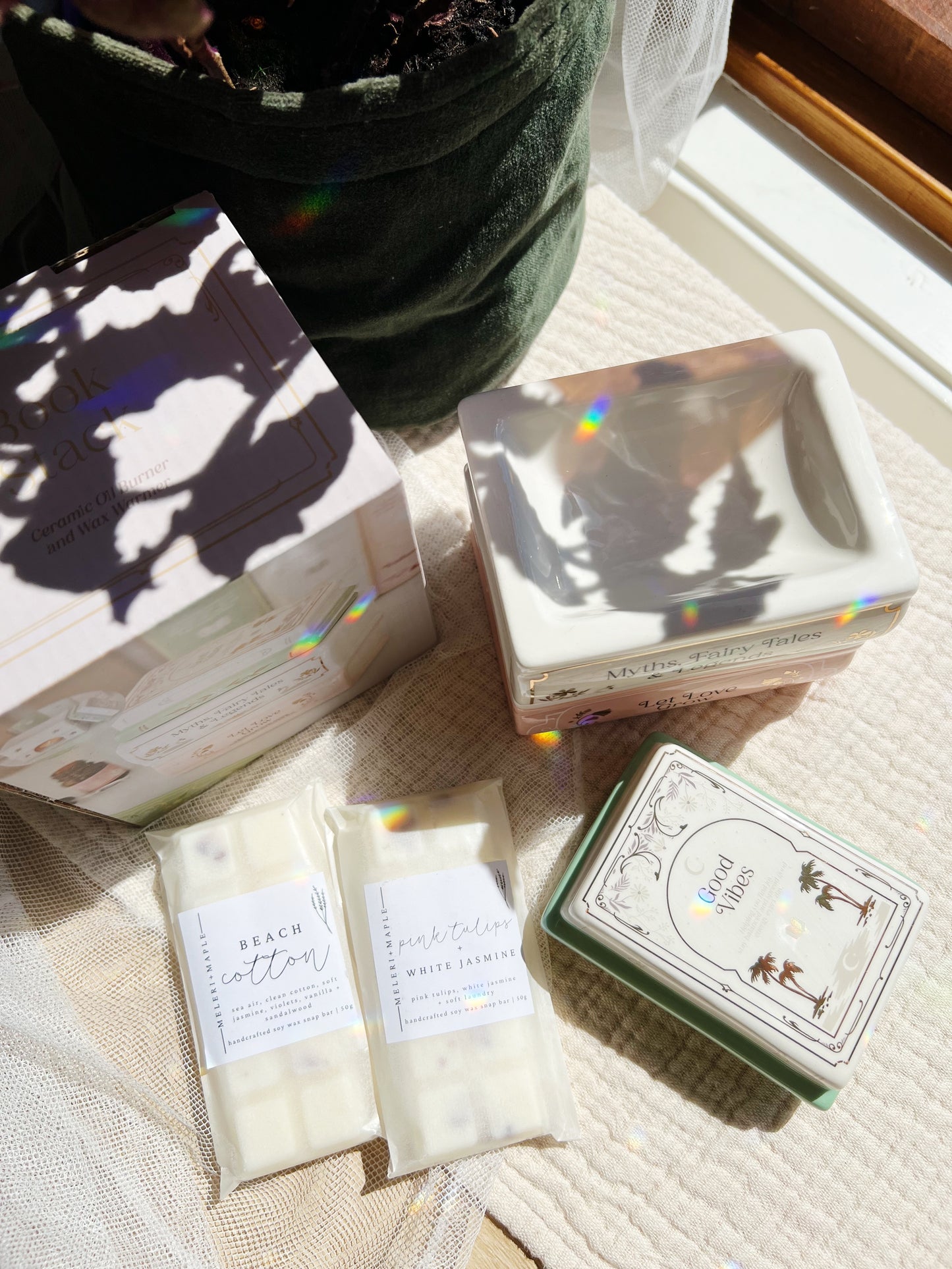 Bokstabel Wax Melt Brenner