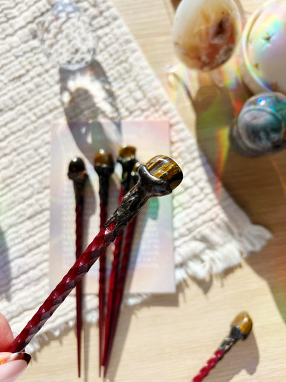 Tigerøye Hårnål - Liten