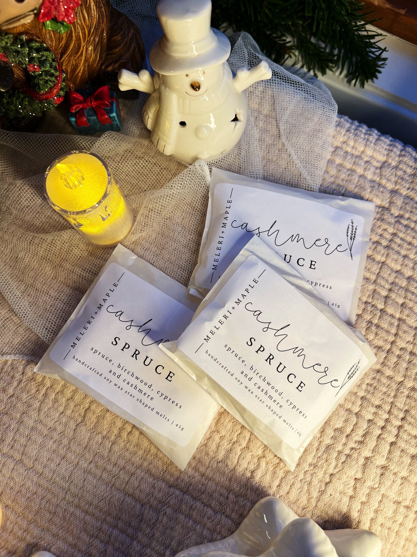 Cashmere Spruce Star Wax Melts