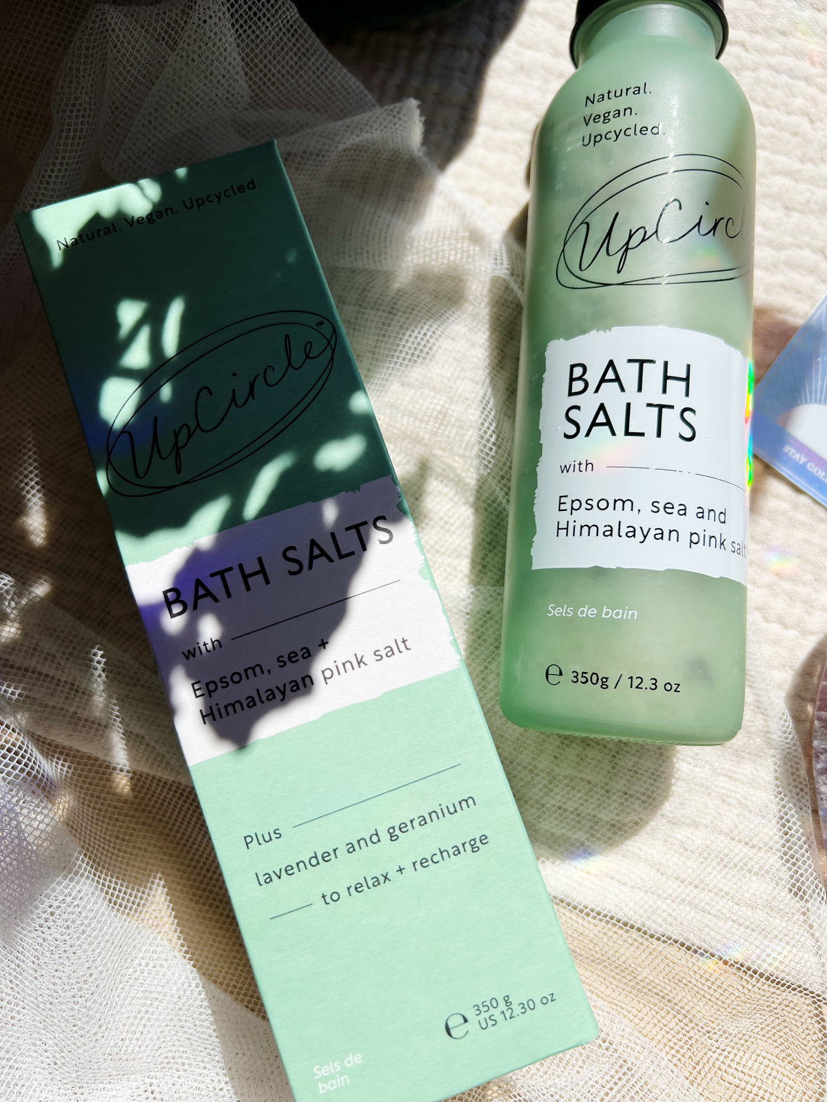 Bath Salts med Epsom, Sea Salt & Himalayan Salt
