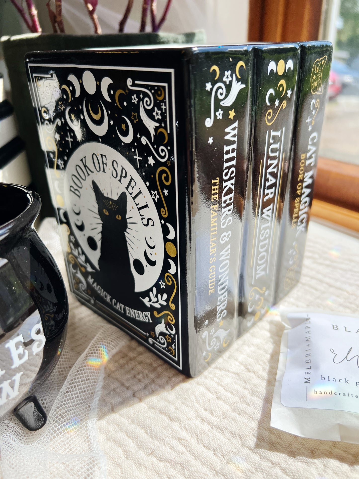 Black Cat Book of Spells Wax Melt Brenner