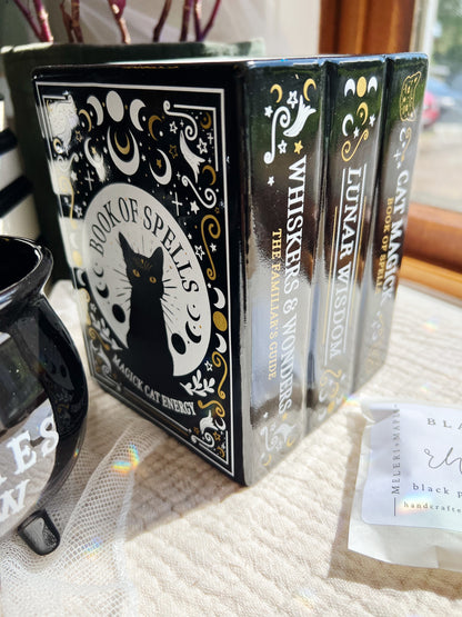 Black Cat Book of Spells Wax Melt Brenner