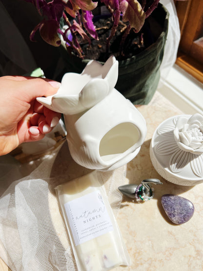 Lotus Blomst Wax Melt brenner