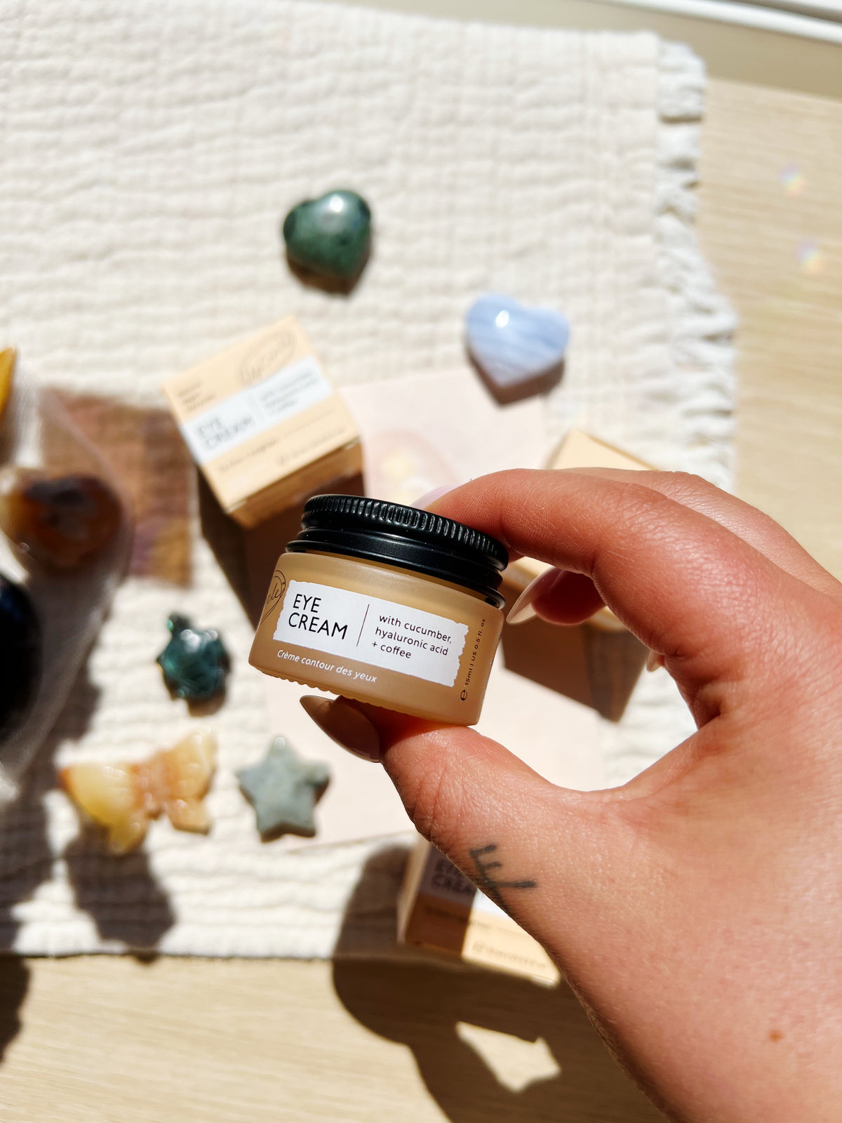 Eye Cream med Hyaluronic Acid & Coffee Oil