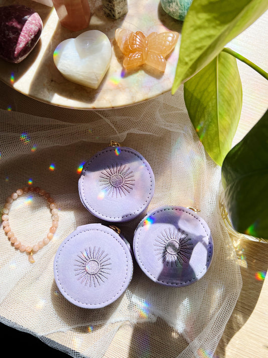 Mini Travel Smykkeskrin Lavender
