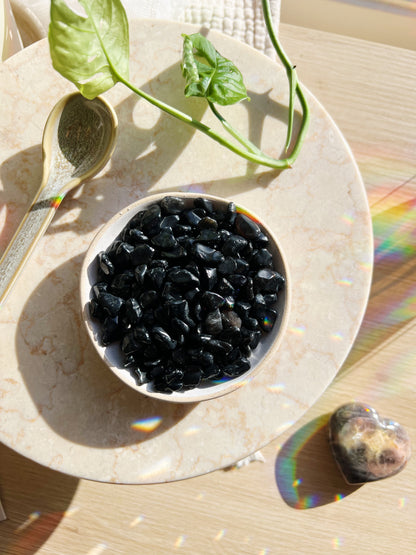 Sort Obsidian Krystallchips