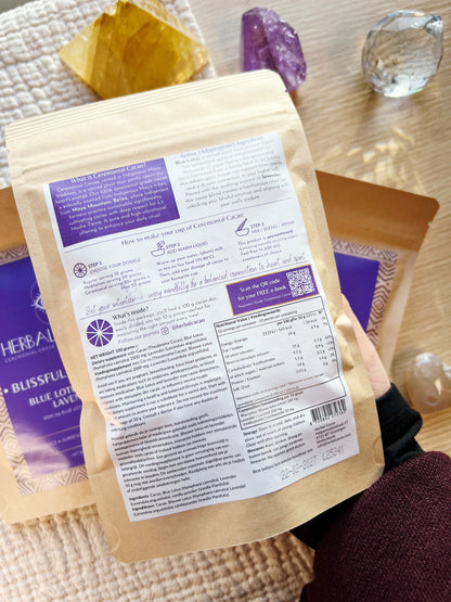 Blissful Intuition –  Blue Lotus – Seremonielle kakao