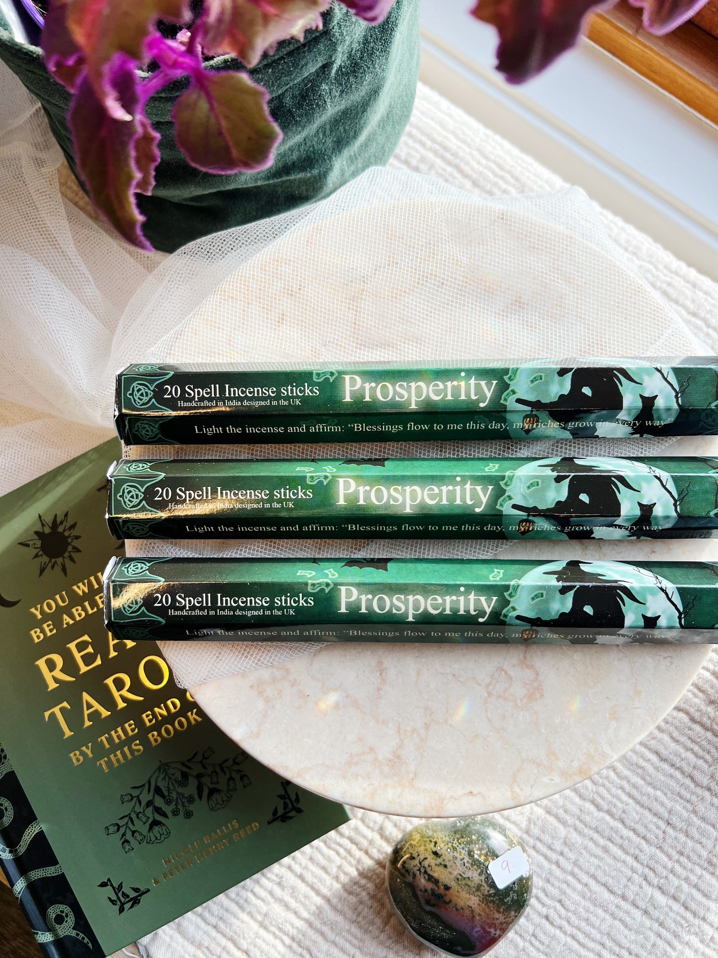 Prosperity Spell Røkelse – Jasmin Duft