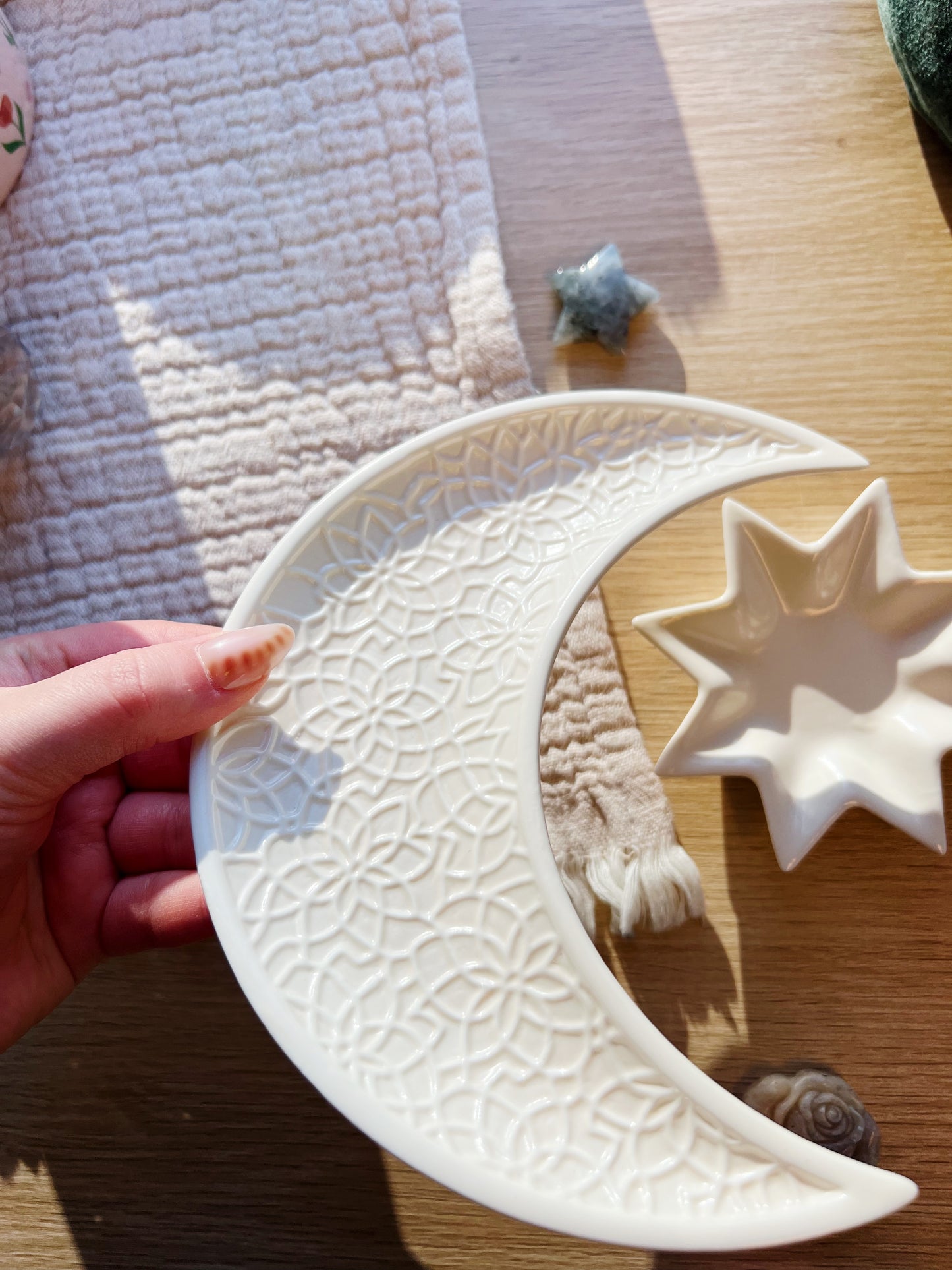 Måne og Stjerne Smykkeskåler - Sett med 2