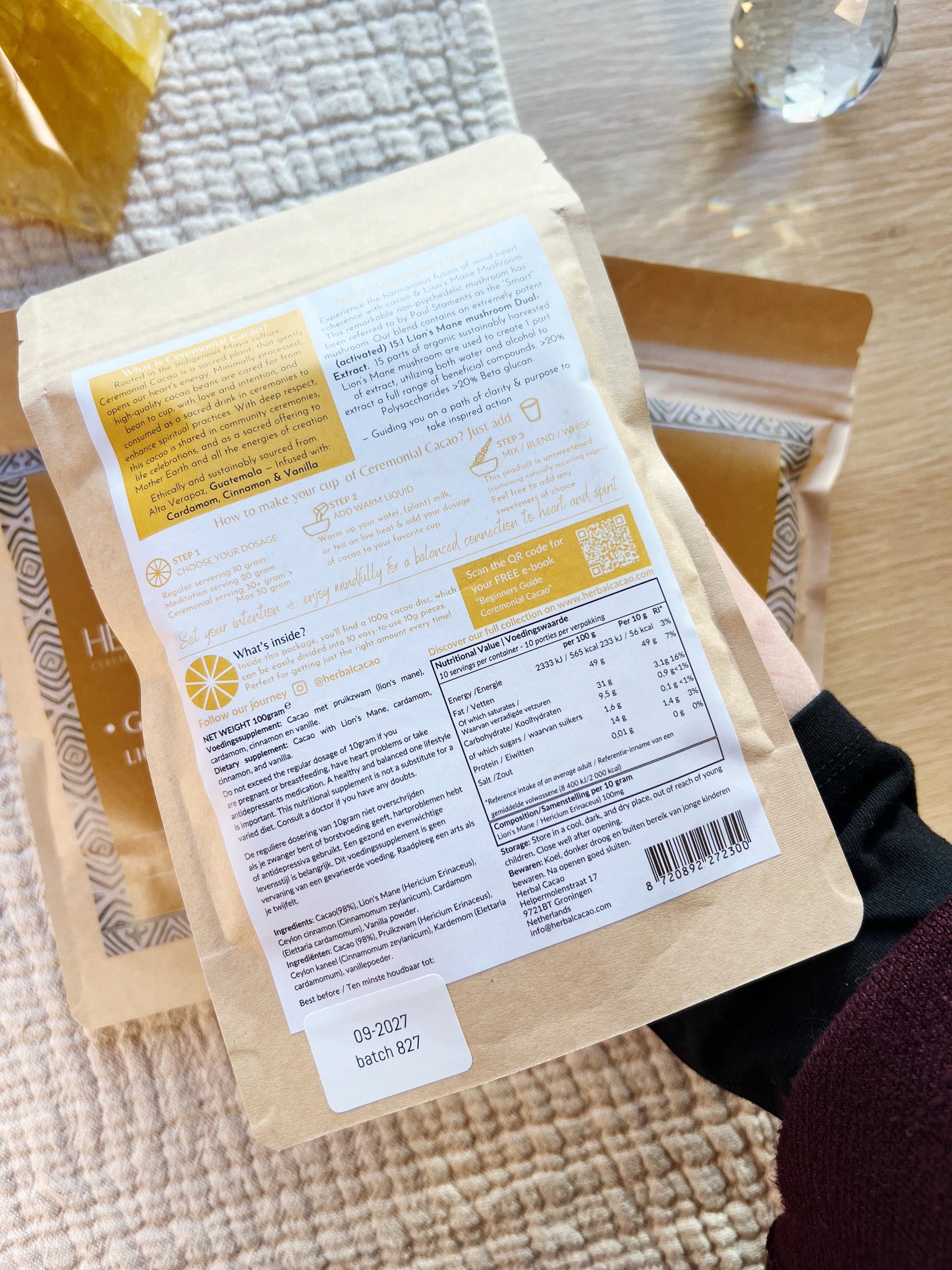 Golden Focus Seremoniell kakao