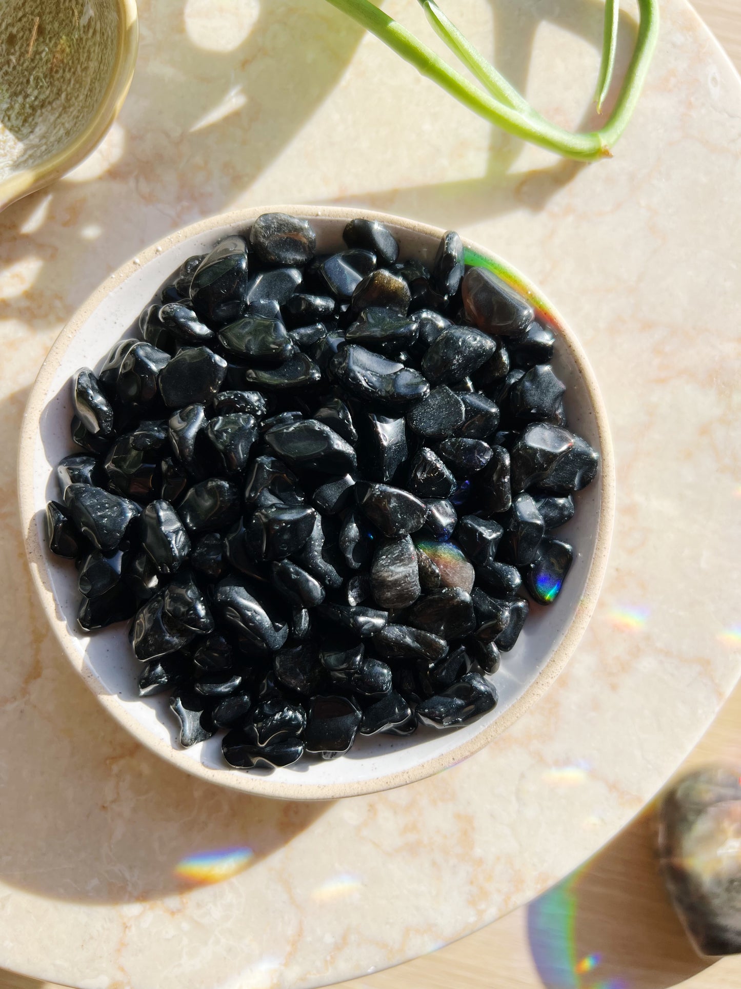 Sort Obsidian Krystallchips
