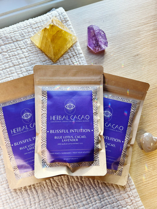 Blissful Intuition –  Blue Lotus – Seremonielle kakao