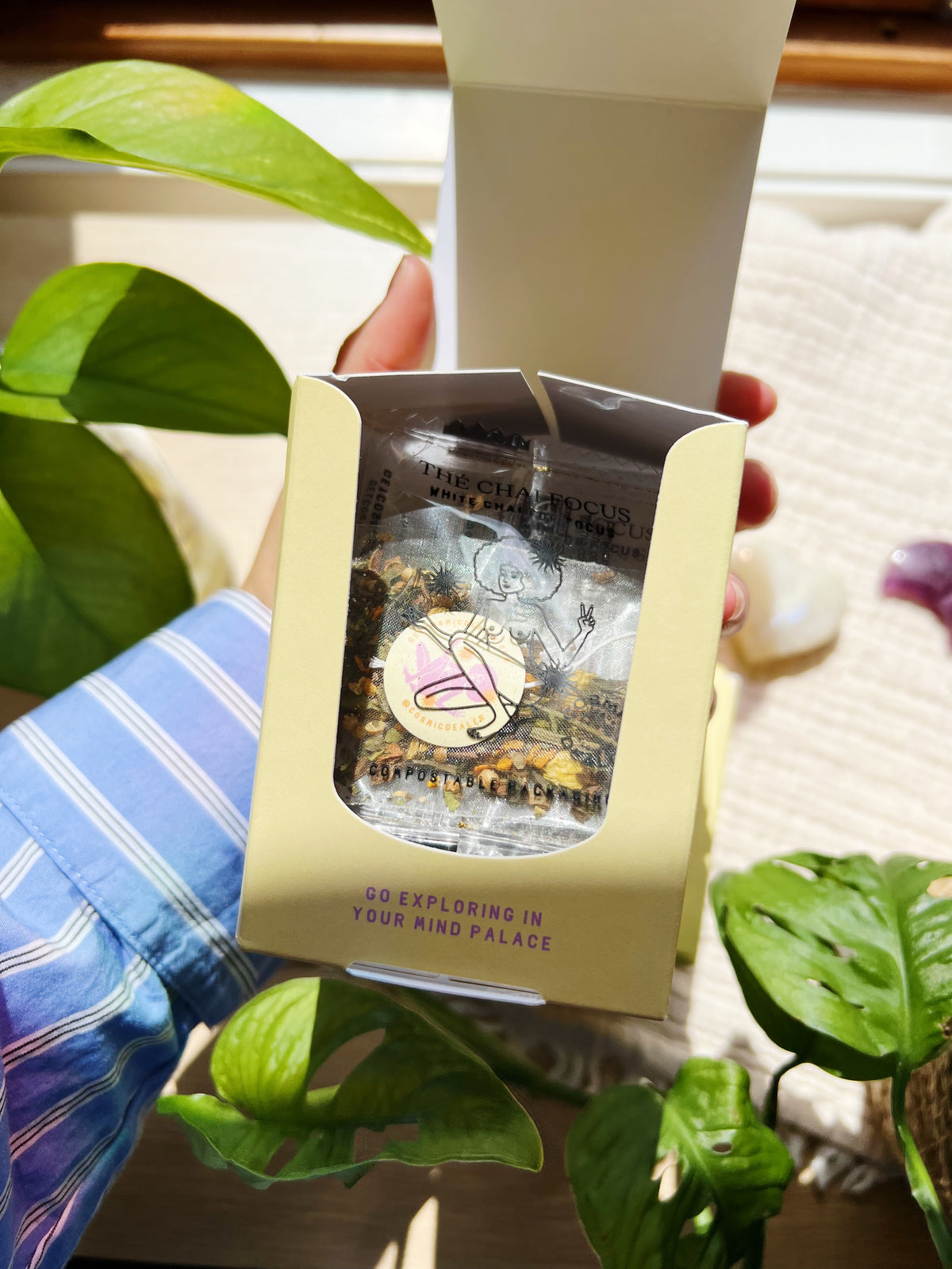 Floating on a Chai High - Hvit Chai Te med Gurkemeie (12 teposer)