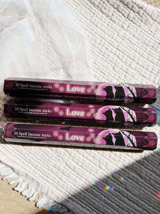 Love Spell Røkelsepinner