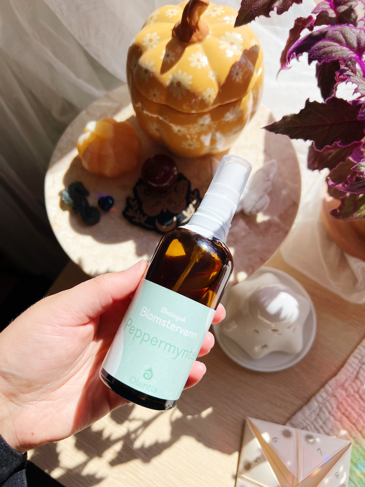 Peppermynte Blomstervann (100 ml)