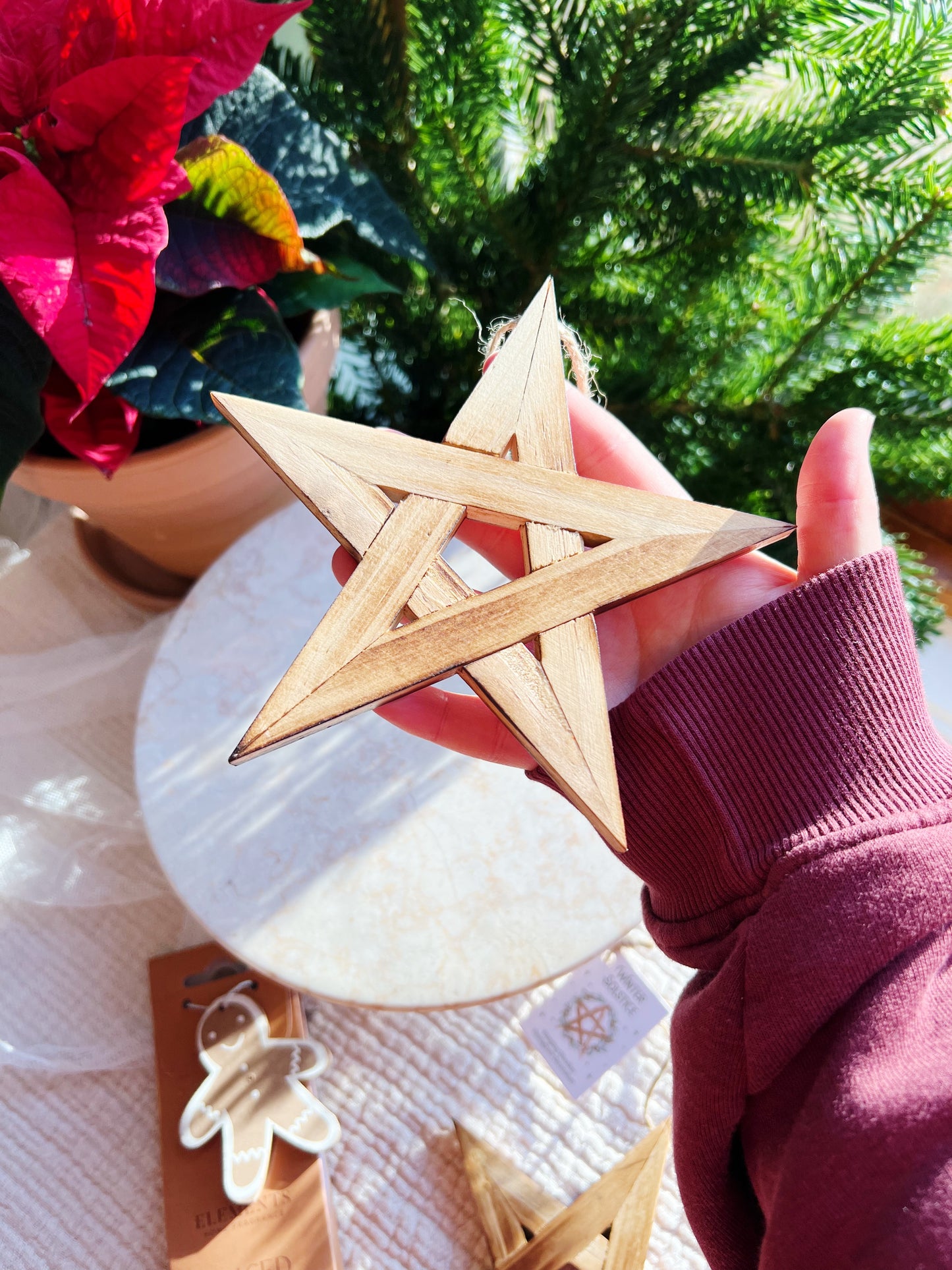 Pentagram Star Ornament