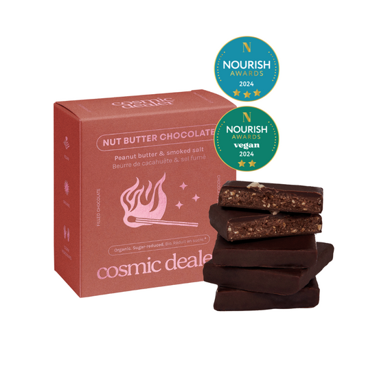 Boks med 4 Peanut Butter & Smoked Salt Sjokolader