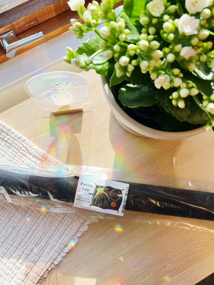 Planteduk for Hagearbeid - Vegansk Svart Bånd