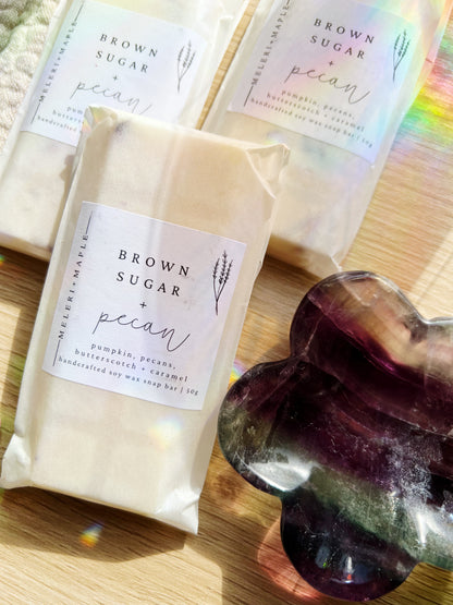 Pecan Brown Sugar Snap Bar Wax Melt