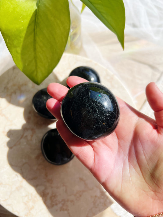 Sort Turmalin Palmstone