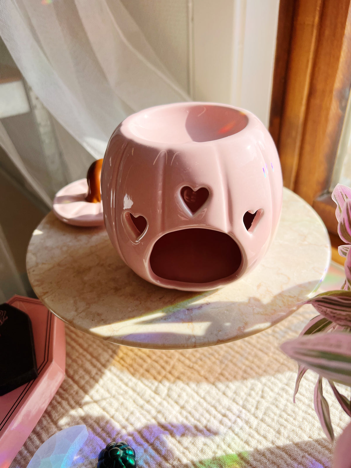 Rosa Gresskar Wax Melt Brenner
