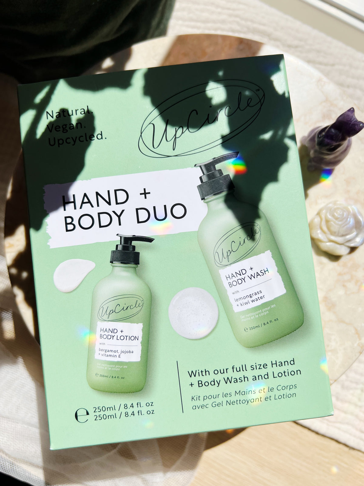 Hand & Body Duo Gift Set med Lemongrass & Bergamot