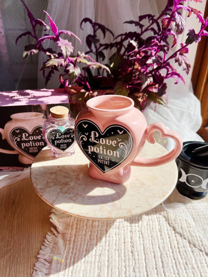 Gothic Love Potion Heart Kopp