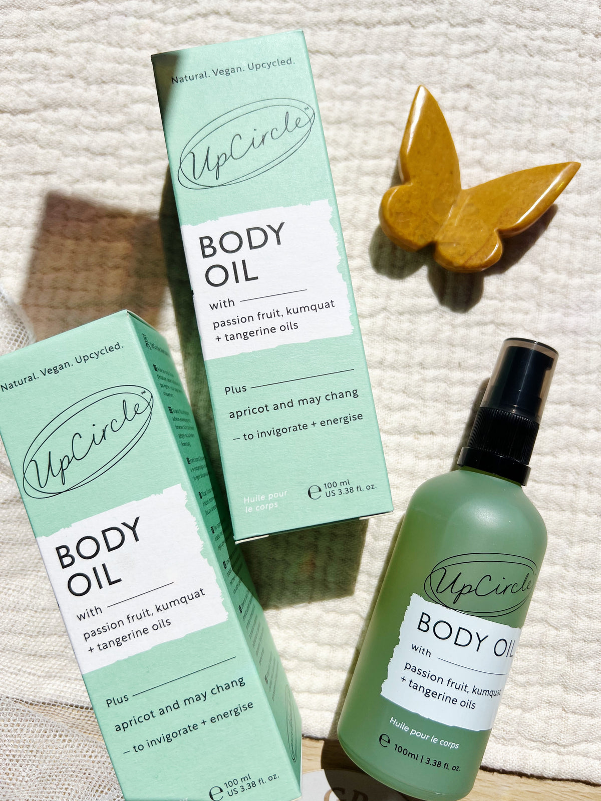 Body Oil med Passionfruit & Tangerine