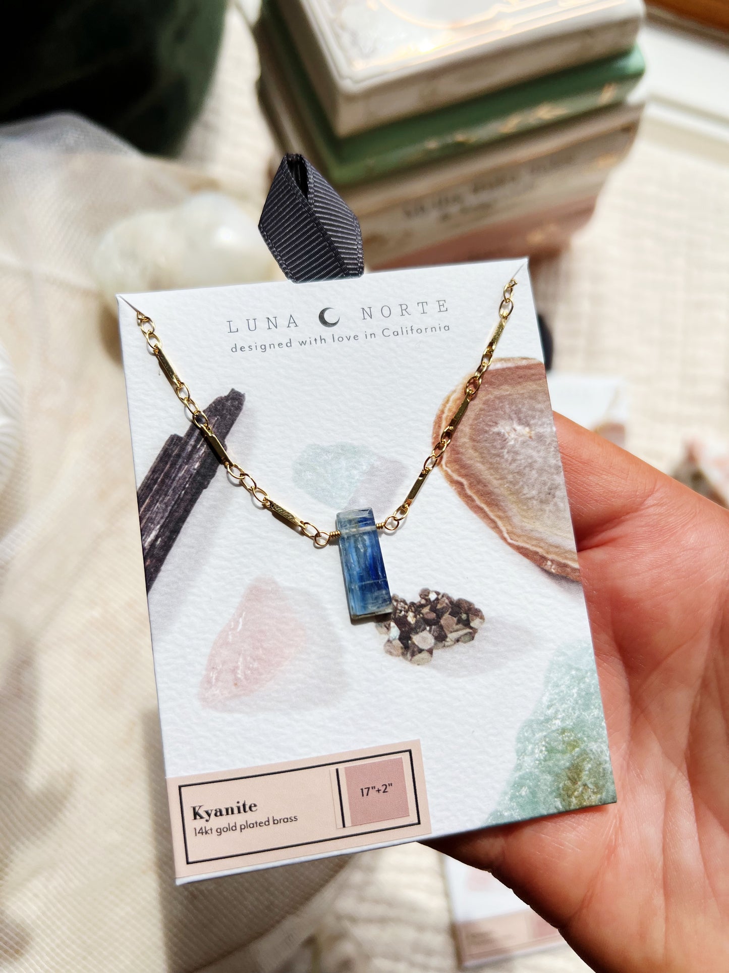 Kyanite Drift Halskjede