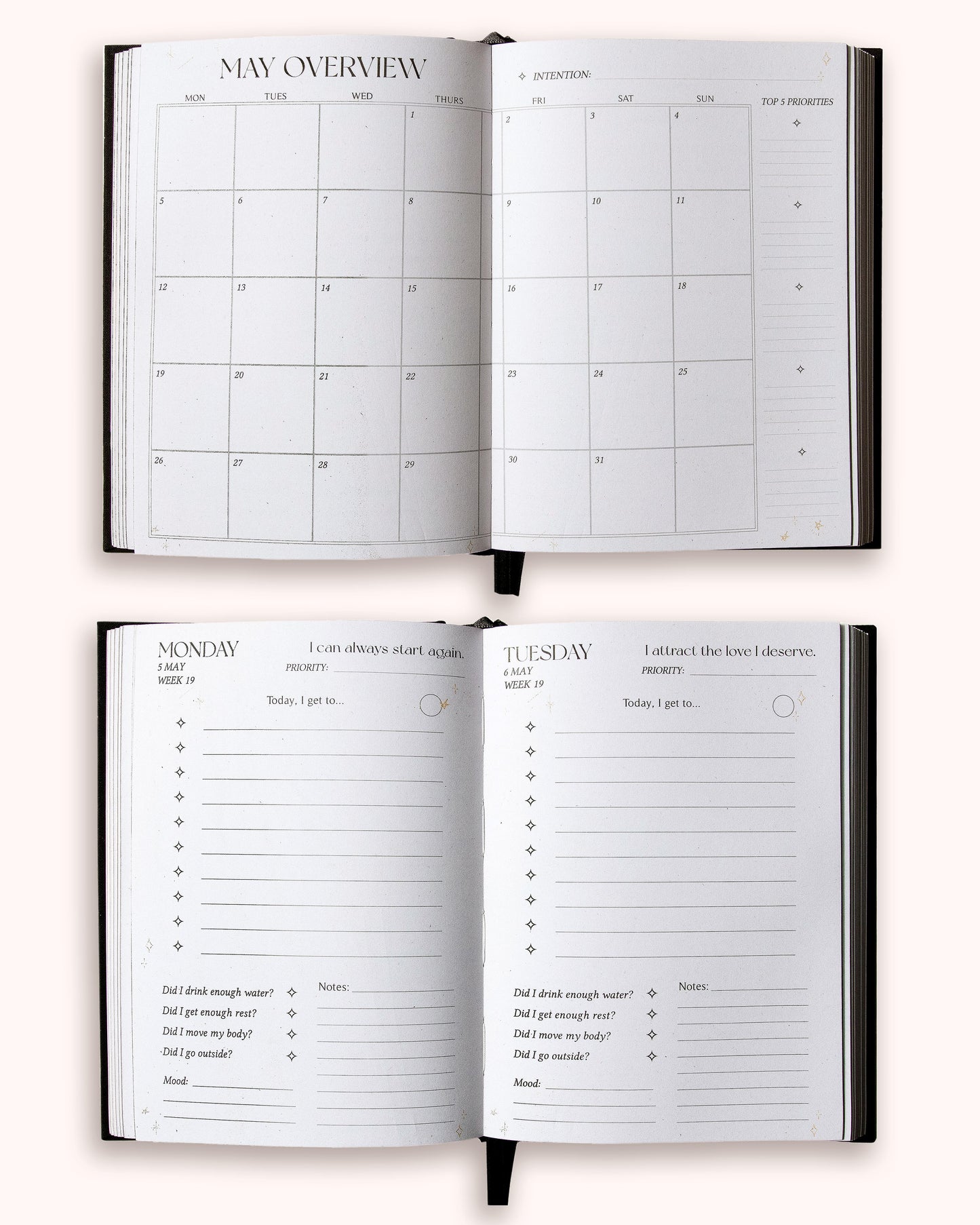 Rose 2026 Daily Planner