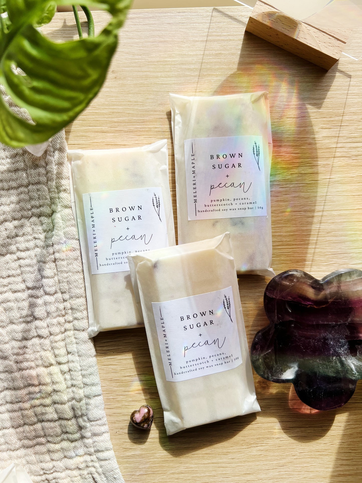 Pecan Brown Sugar Snap Bar Wax Melt