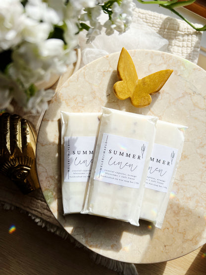 Summer Linen Snap Bar Wax Melt