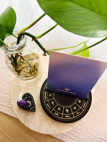Astrology Wheel Sort Kortholder