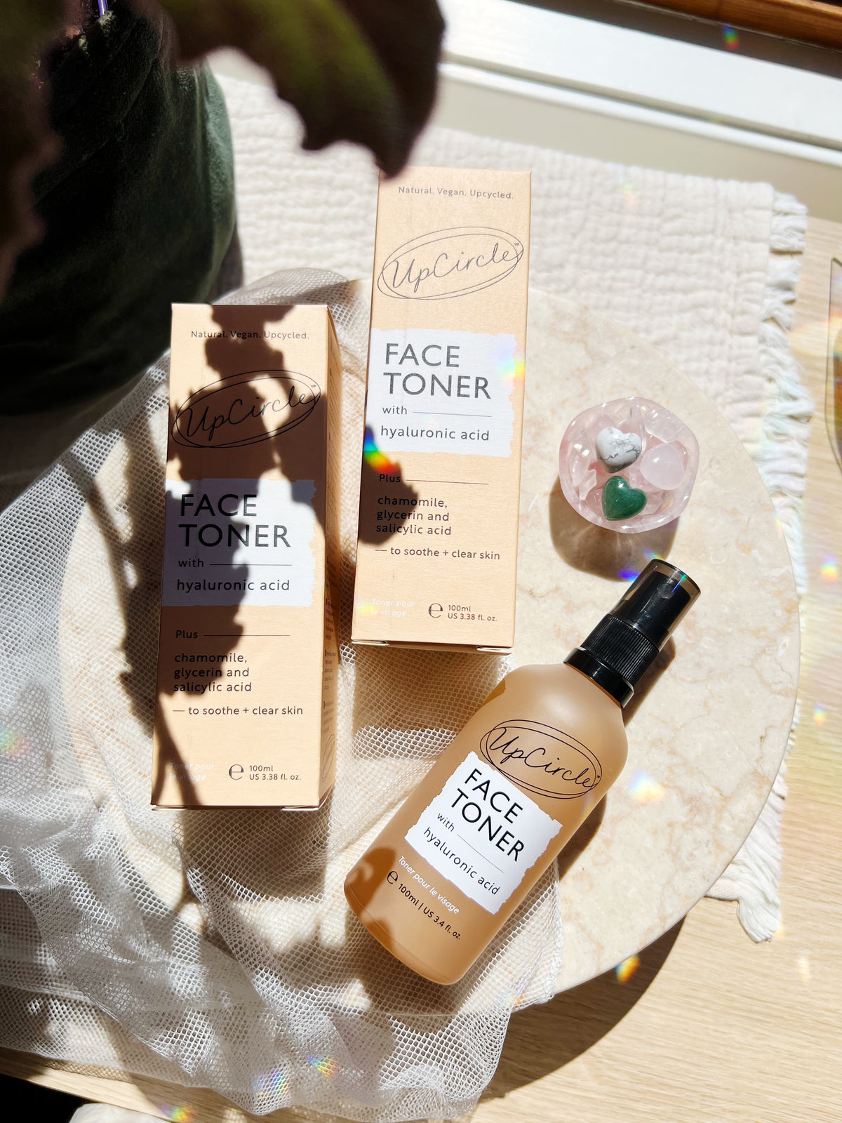 Face Toner med Hyaluronic Acid & Green Mandarin