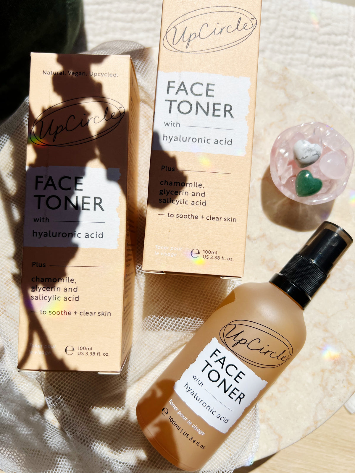 Face Toner med Hyaluronic Acid & Green Mandarin